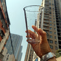 500ml Glass Drinking Cup Inverted Rim Water Tumbler