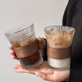 Minimalist Glass Coffee Cup Pour Over Drip Coffee Mug