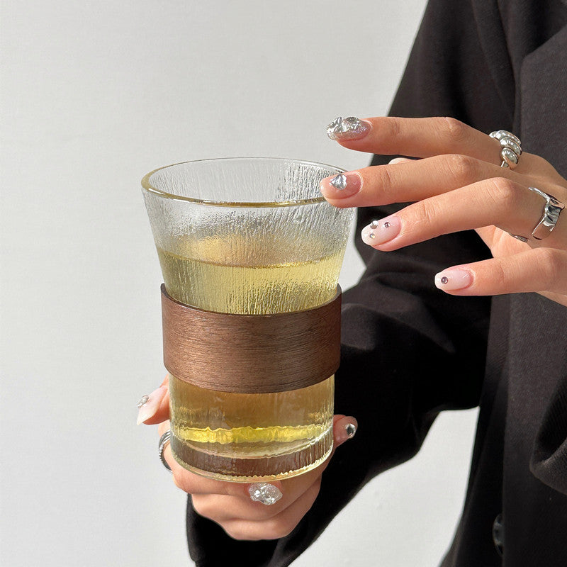 Minimalist Glass Coffee Cup Pour Over Drip Coffee Mug